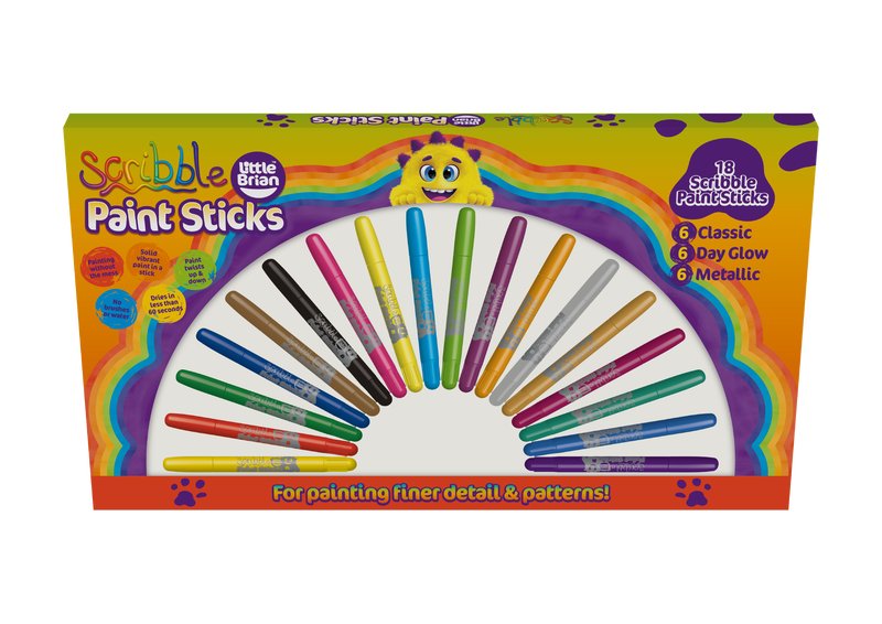 Little Brian Scribble Paint Sticks PressFix PressFix.co (Formerly